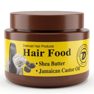 Demutol Shea Butter & Jamaican Castor Oil Hair Food – 125g